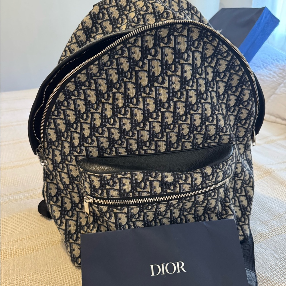 Dior Monogram Backpack - image 6